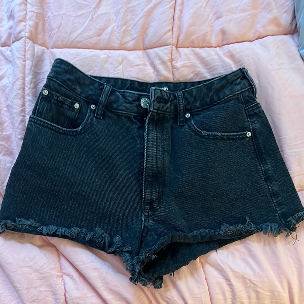 Black Denim Pacsun x Playboy Women's Shorts